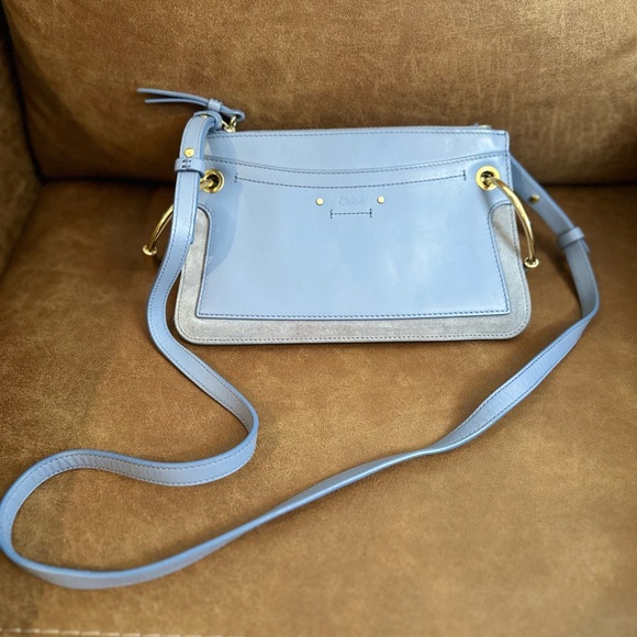 Chloe Small Roy in Washed Blue - Picture 3 of 11